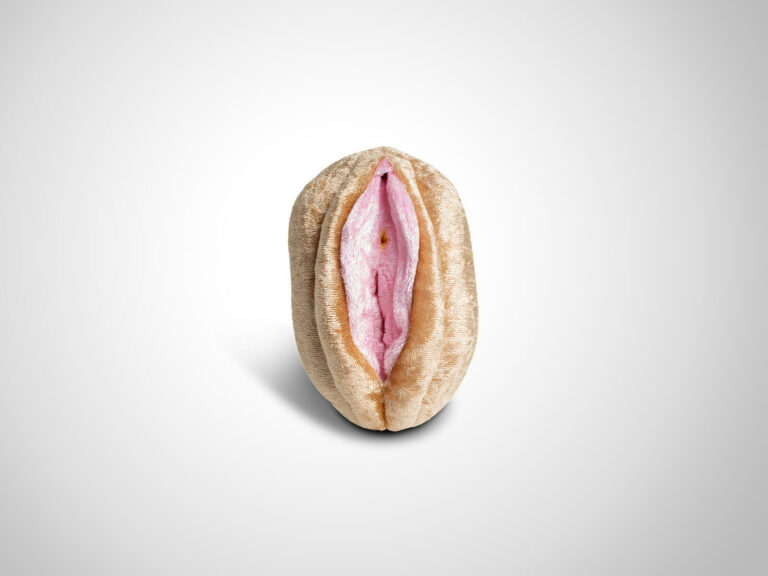 Vulva/Vagina groß mit offener Harnröhre hell